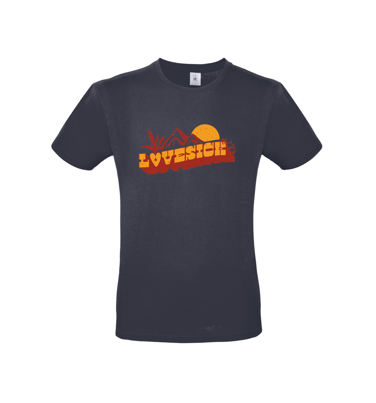 "A new LOVESICK T-Shirt" MEN (Blue)