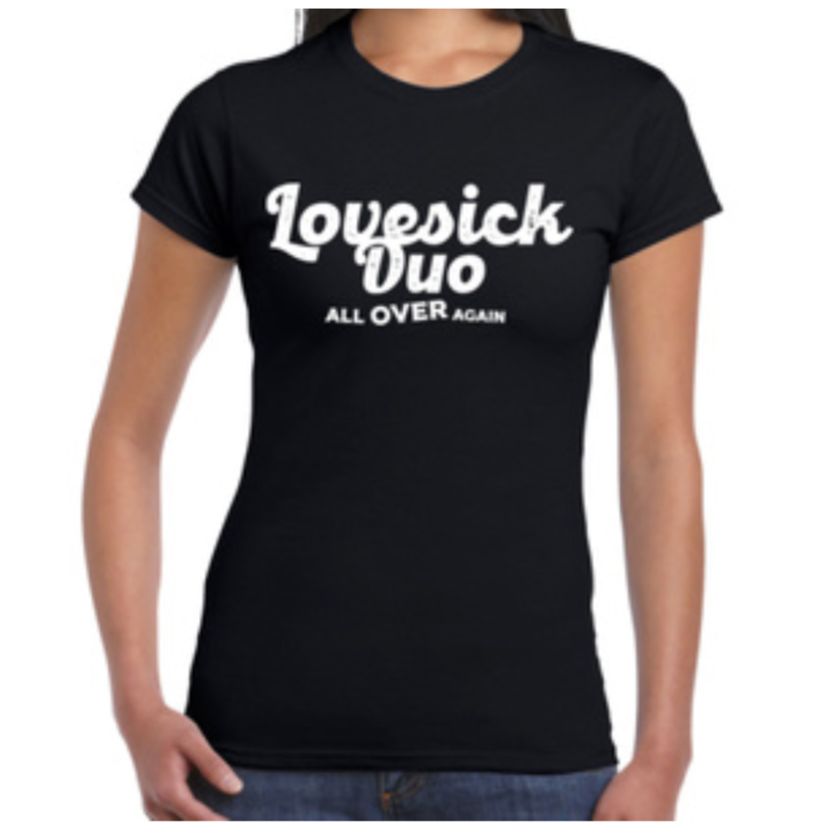 Lovesick Duo Women's short-sleeved T-shirt "All Over Again"