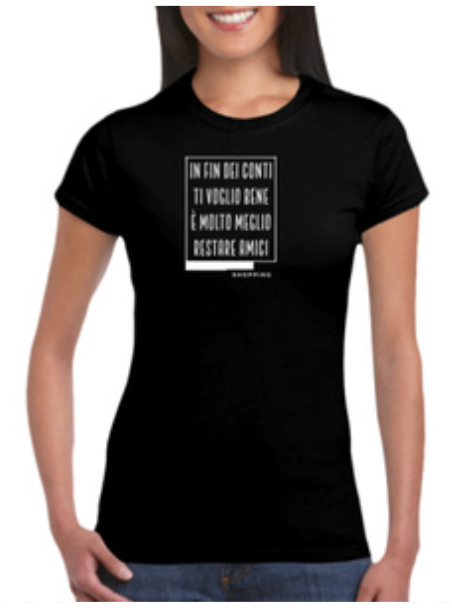 SHOPPING Women's short-sleeved t-shirt