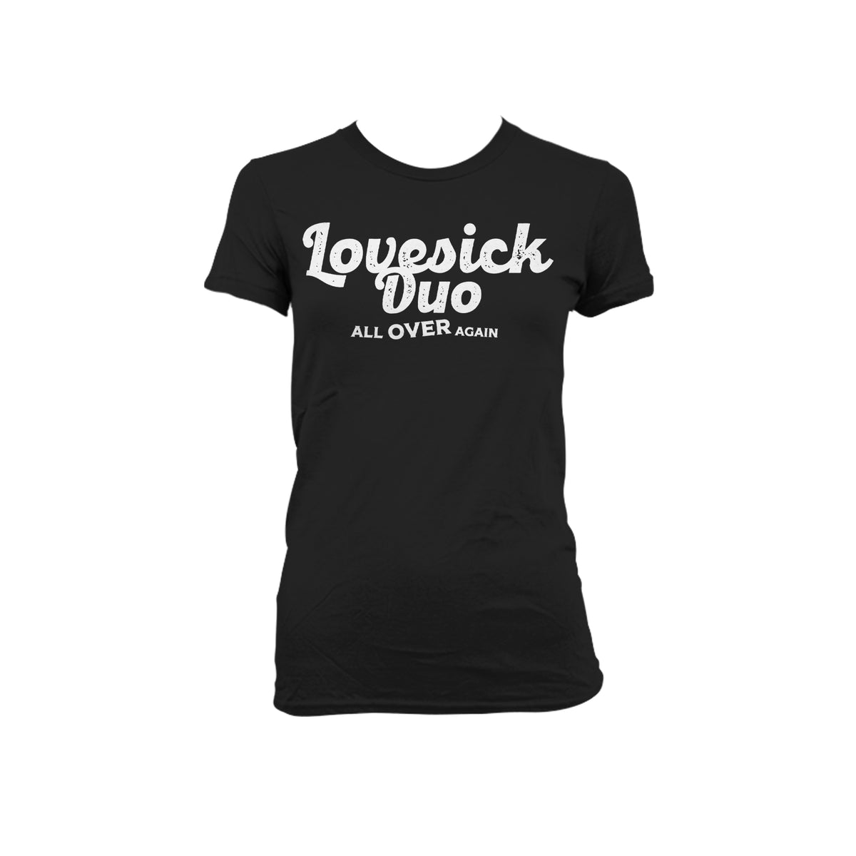Lovesick Duo Women's short-sleeved T-shirt "All Over Again"